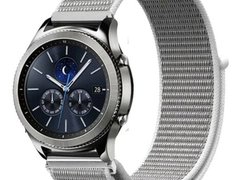 Curea ceas Smartwatch Samsung Galaxy Watch 46mm, Samsung Watch Gear S3, iUni 22 mm Soft Nylon Sport